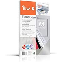 Peach Clear Cover Sheets Transparent- colorless- 0.18mm- A4- 100 Sheets
